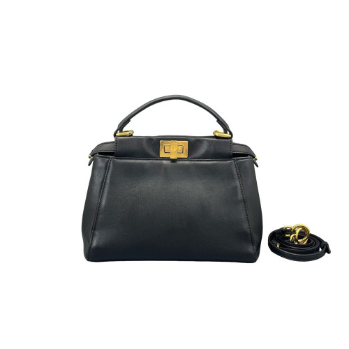 Fendi Peekaboo Mini Calfskin Black