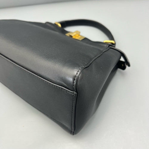 Fendi Peekaboo Mini Calfskin Black