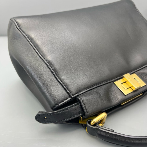 Fendi Peekaboo Mini Calfskin Black