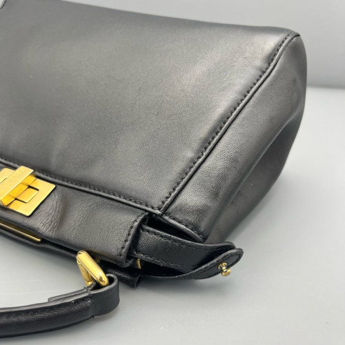 Fendi Peekaboo Mini Calfskin Black