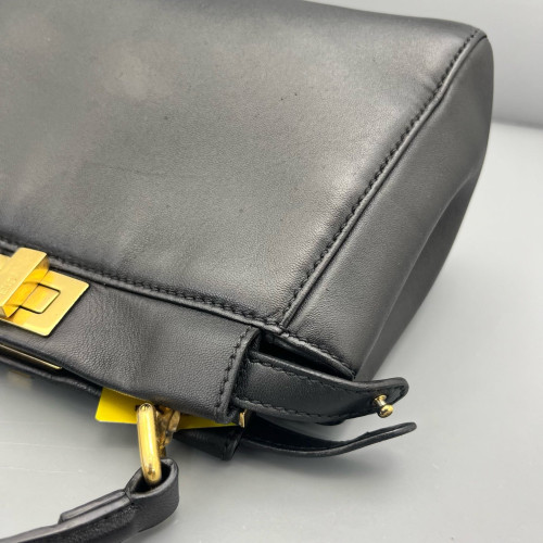 Fendi Peekaboo Mini Calfskin Black