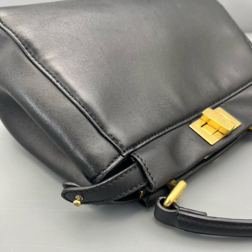 Fendi Peekaboo Mini Calfskin Black