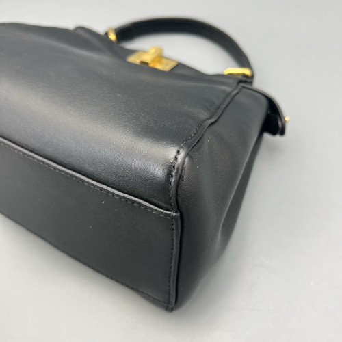 Fendi Peekaboo Mini Calfskin Black