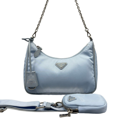 Prada Re-Edition 2005 Shoulder Bag Re Nylon Blue Prada Re-Edition 2005 Shoulder Bag Re Nylon Blue