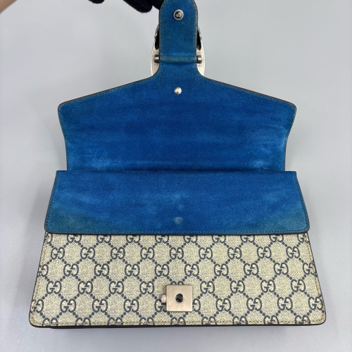Gucci Meium Dionysus GG Supreme Monogram Blooms Beige Blue Gucci Meium Dionysus GG Supreme Monogram Blooms Beige Blue