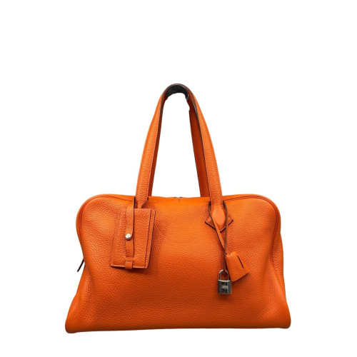Hermes Victoria 35 Taurillon Clemence 93 Orange
