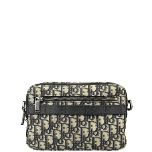 Dior Camera Case Canvas Oblique Blue