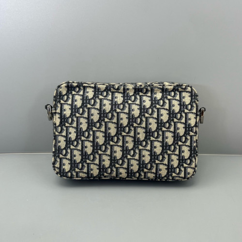 Dior Camera Case Canvas Oblique Blue