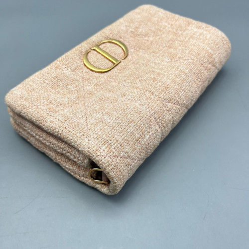 Dior Mini Caro Bag Canvas Light Pink Dior Mini Caro Bag Canvas Light Pink