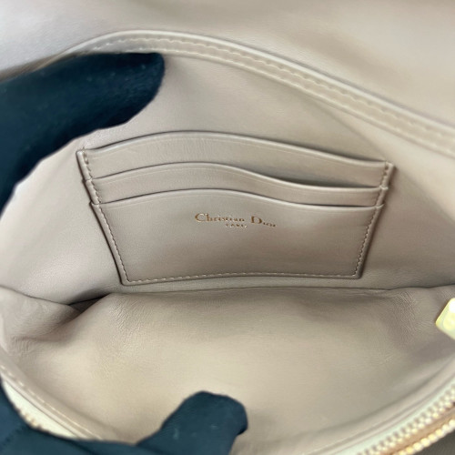 Dior Mini Caro Bag Canvas Light Pink Dior Mini Caro Bag Canvas Light Pink