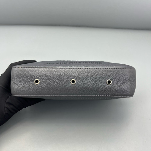 Dior Camera Case Grained Calfskin Dark Grey