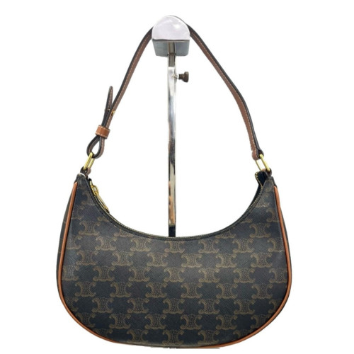 Celine Medium Ava Triomphe Shoulder Bag Triomphe Brown