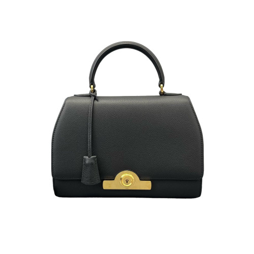 Moynat Rejane Pm Calfskin Black