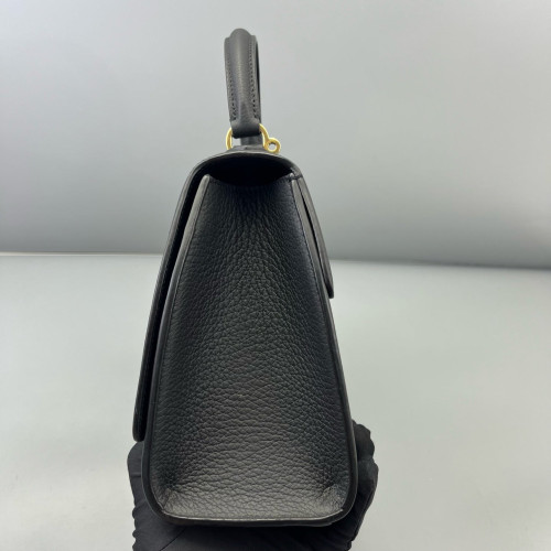 Moynat Rejane Pm Calfskin Black