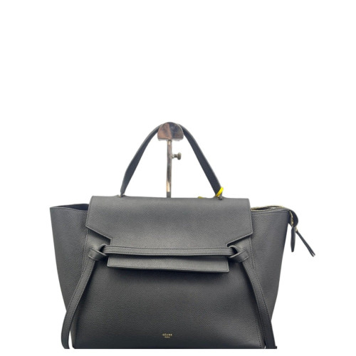 Celine Mini Belt Bag Grained Calfskin Black