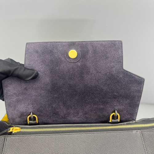 Celine Mini Belt Bag Grained Calfskin Black