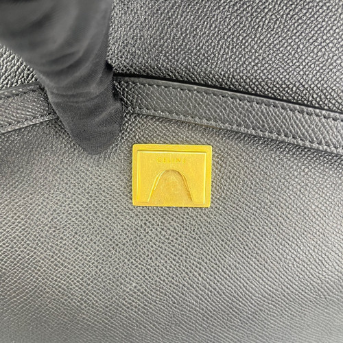 Celine Mini Belt Bag Grained Calfskin Black