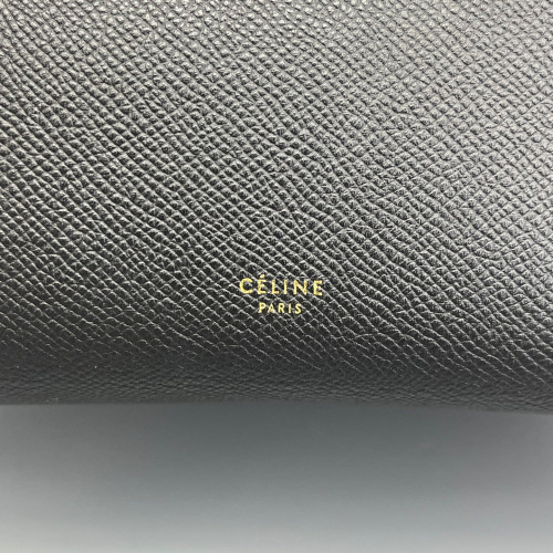 Celine Mini Belt Bag Grained Calfskin Black
