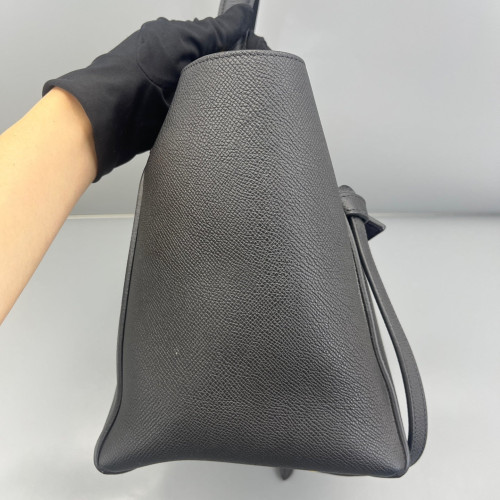 Celine Mini Belt Bag Grained Calfskin Black