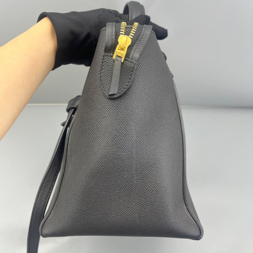 Celine Mini Belt Bag Grained Calfskin Black