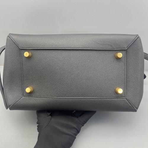 Celine Mini Belt Bag Grained Calfskin Black