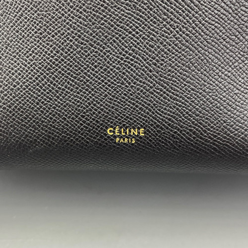 Celine Micro Belt Bag Grained Calfskin Black