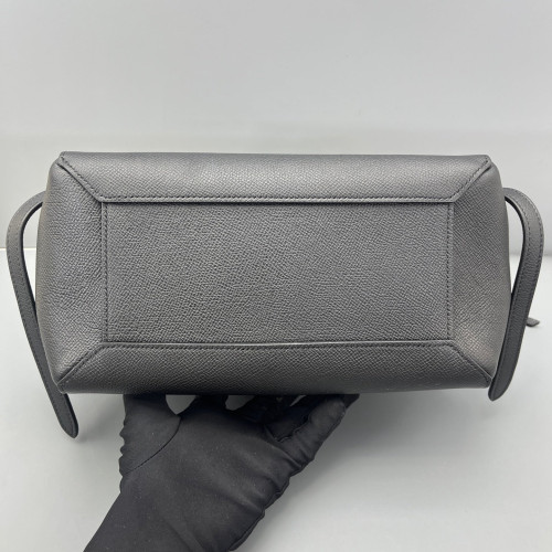 Celine Micro Belt Bag Grained Calfskin Black