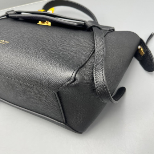 Celine Micro Belt Bag Grained Calfskin Black