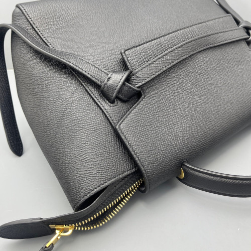 Celine Micro Belt Bag Grained Calfskin Black