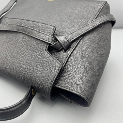 Celine Micro Belt Bag Grained Calfskin Black