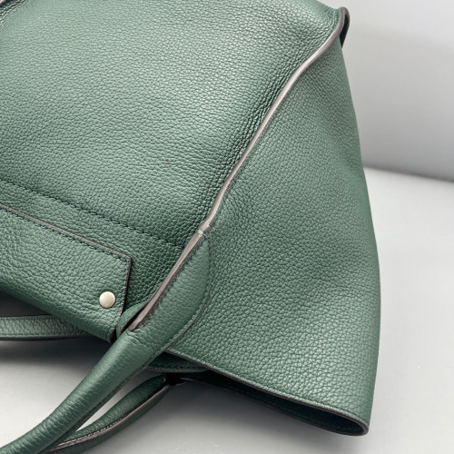 Celine Small Big Bag Grained Calfskin Green