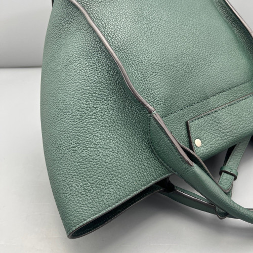 Celine Small Big Bag Grained Calfskin Green