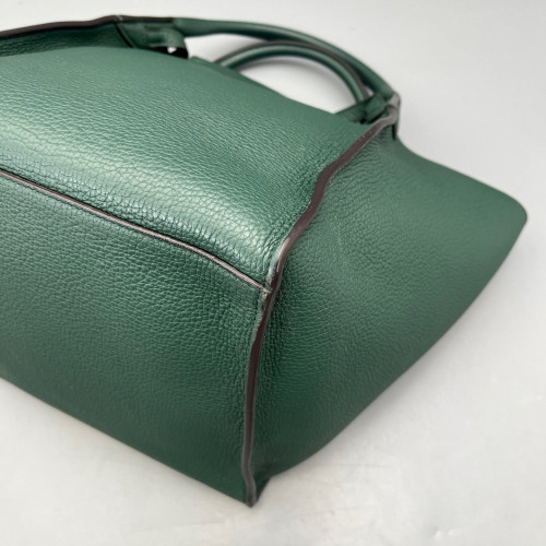 Celine Small Big Bag Grained Calfskin Green