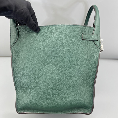 Celine Small Big Bag Grained Calfskin Green