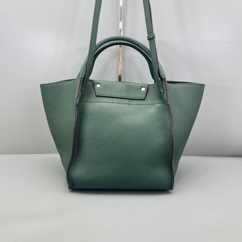 Celine Small Big Bag Grained Calfskin Green