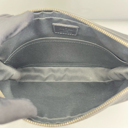 Louis Vuitton Trio Messenger Bag Monogram Eclipse Reverse Monogram Giant Black Grey