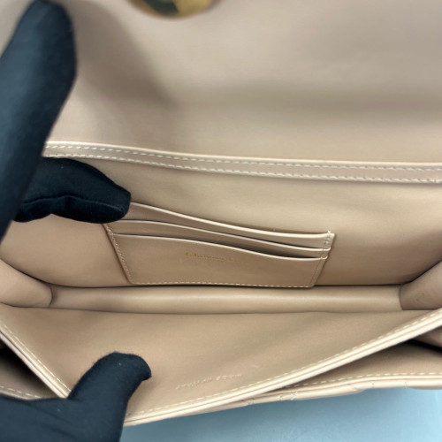 Dior Miss Dior Wallet On Chain Calfskin Pink