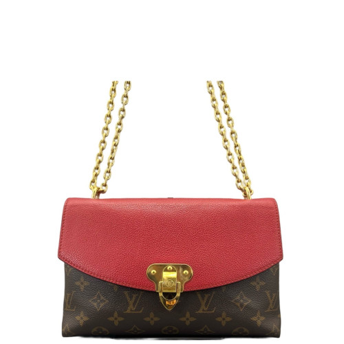 Louis Vuitton Saint Placide Monogram Brown Red