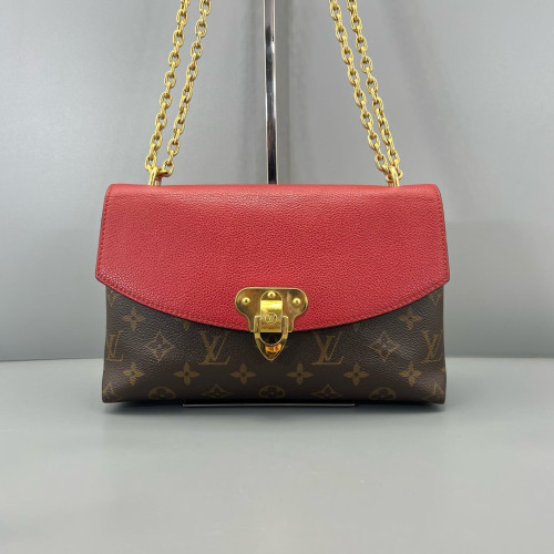 Louis Vuitton Saint Placide Monogram Brown Red