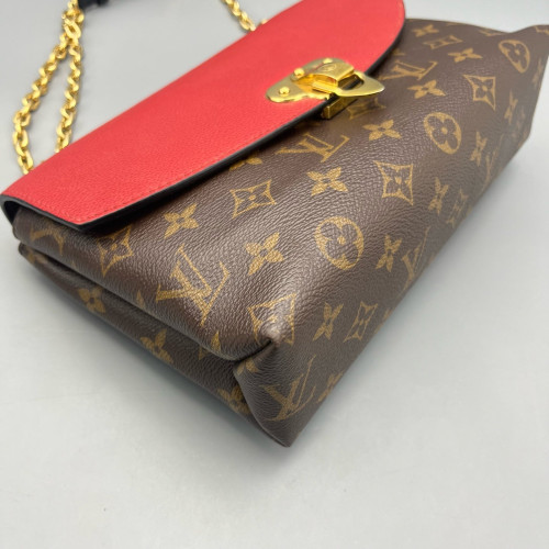 Louis Vuitton Saint Placide Monogram Brown Red