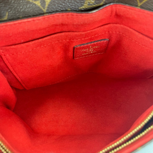 Louis Vuitton Saint Placide Monogram Brown Red