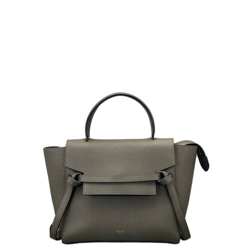 Celine Nano Belt Bag Saffiano Calfskin Grey