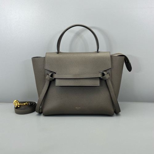 Celine Nano Belt Bag Saffiano Calfskin Grey