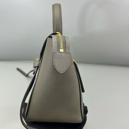 Celine Nano Belt Bag Saffiano Calfskin Grey