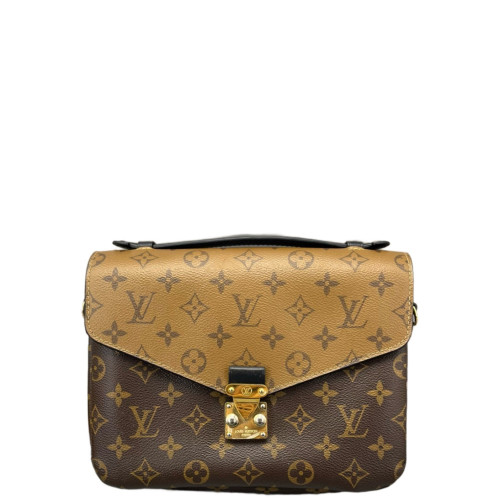 Louis Vuitton Pochette Metis Monogram Brown Tan