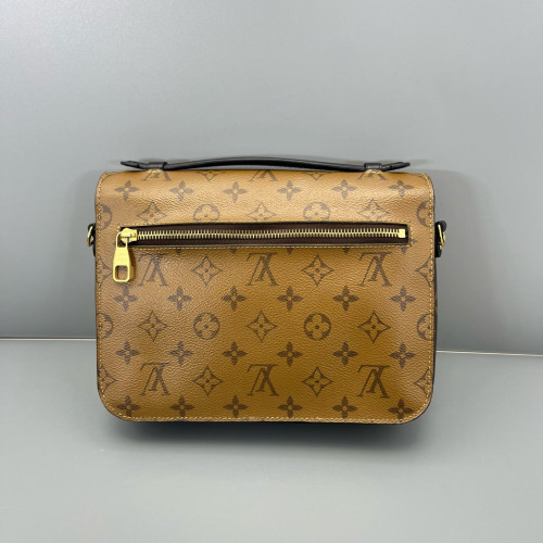 Louis Vuitton Pochette Metis Monogram Brown Tan