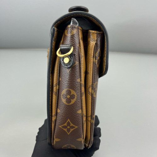 Louis Vuitton Pochette Metis Monogram Brown Tan