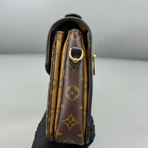 Louis Vuitton Pochette Metis Monogram Brown Tan