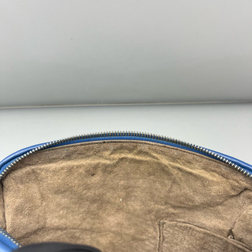 Bottega Veneta Nodini Crossbody Messenger Lambskin Intrecciato Nappa Blue Bottega Veneta Nodini Crossbody Messenger Lambskin Intrecciato Nappa Blue
