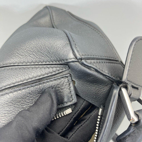 Loewe Small Puzzle Calfskin Black